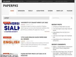 Sites similar to paperpks.com