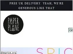 Sites similar to paperplanedesigns.co.uk