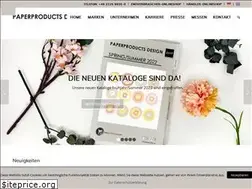 Sites similar to paperproductsdesign.de