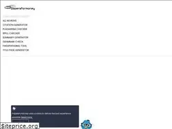 Sites similar to papersformoney.com