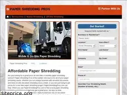 Sites similar to papershreddingpros.com