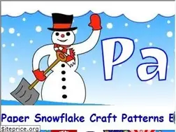 Sites similar to papersnowflakes.com