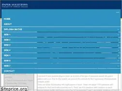 Sites similar to papersolutions.in
