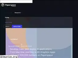 Sites similar to paperspace.com