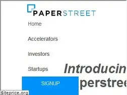 Sites similar to paperstreet.vc
