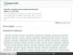 Sites similar to papertalk.org