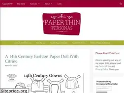 Sites similar to paperthinpersonas.com