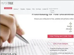 Sites similar to papertrue.com