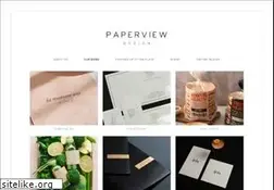 Sites similar to paperviewdesign.com