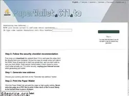 Sites similar to paperwallet.611.to