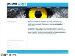 Sites similar to paperware.nl