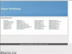 Sites similar to paperweddings.com