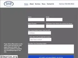 Sites similar to paperwise.net