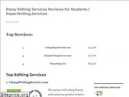 Sites similar to paperwriting.services