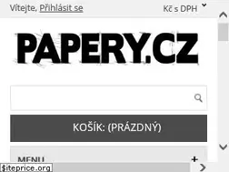 Sites similar to papery.cz