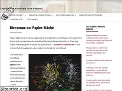 Sites similar to papiermachesciences.org