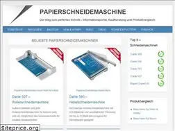 Sites similar to papierschneidemaschine.info