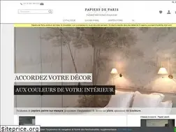 Sites similar to papiersdeparis.com