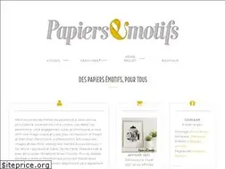Sites similar to papiersemotifs.fr
