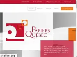 Sites similar to papiersquebec.com