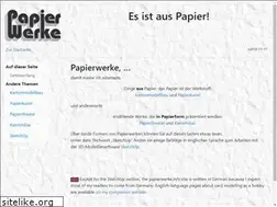 Sites similar to papierwerke.info