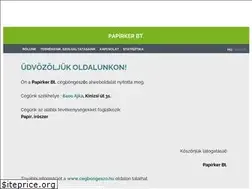 Sites similar to papirkerbt-c.cegbongeszo.hu