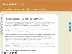 Sites similar to papirmeret.hu