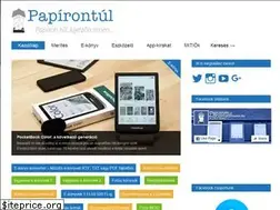 Sites similar to papirontul.hu
