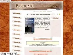 Sites similar to papirusz.hu