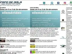 Sites similar to papodebola.blog.br