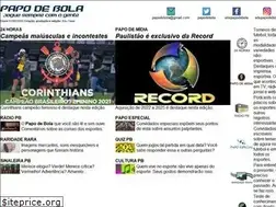 Sites similar to papodebola.com.br