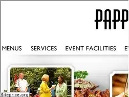 Sites similar to pappascatering.com