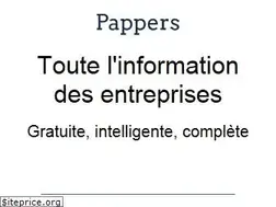 Sites similar to pappers.fr