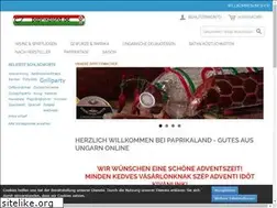 Sites similar to paprikaland.de