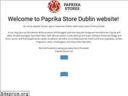 Sites similar to paprikastores.ie