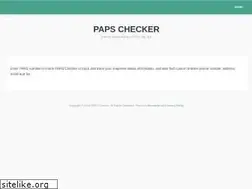 Sites similar to papschecker.com