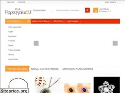 Sites similar to papuosalai24.lt