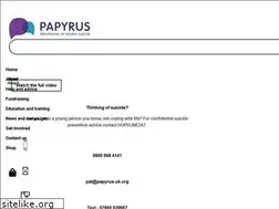 Sites similar to papyrus-uk.org