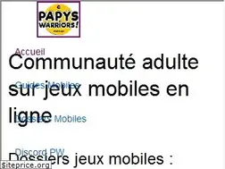 Sites similar to papyswarriors.com