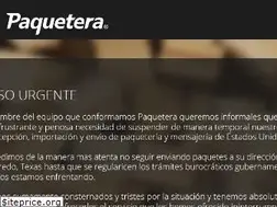 Sites similar to paquetera.com