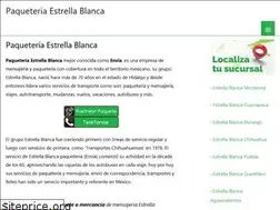 Sites similar to paqueteriaestrellablanca.com