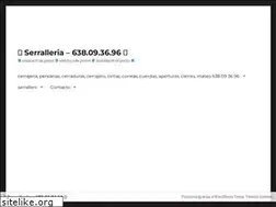 Sites similar to paracerrajeria.com