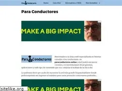Sites similar to paraconductores.online