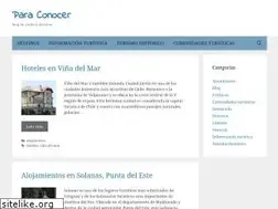 Sites similar to paraconocer.com