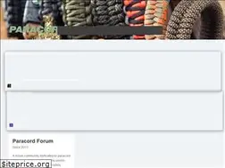 Sites similar to paracordforum.com