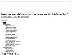 Sites similar to paradakitchens.ca