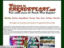 Sites similar to paradefloat.net