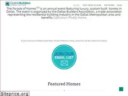 Sites similar to paradeofhomesdallas.com