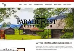 Sites similar to paraderestranch.com