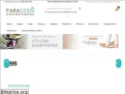 Sites similar to paraderm.ma